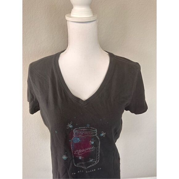 Life Is Good Moonshine V Neck - Picture 7 of 7